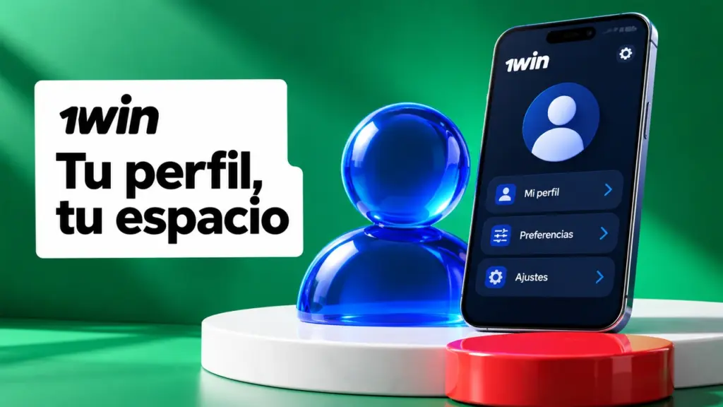 Ilustración de aplicación y acceso móvil de 1win para México